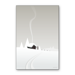Chalet enneigé